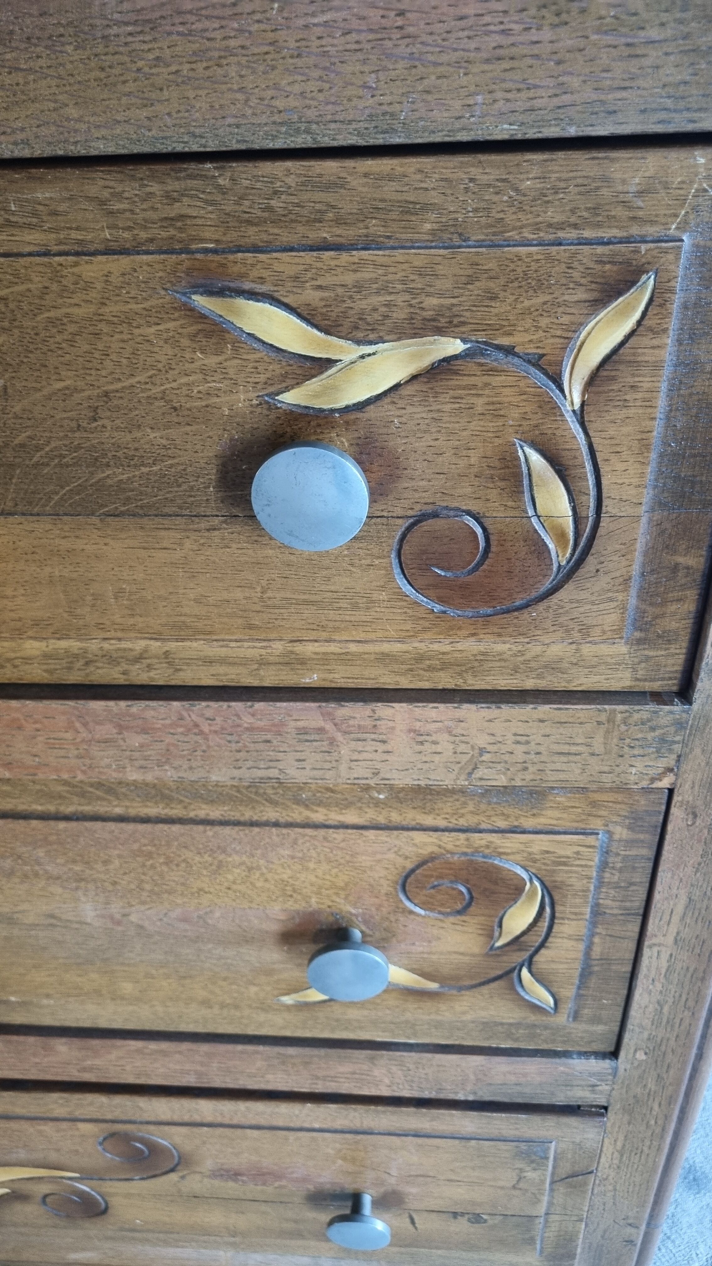 Vintage style Art Deco commode