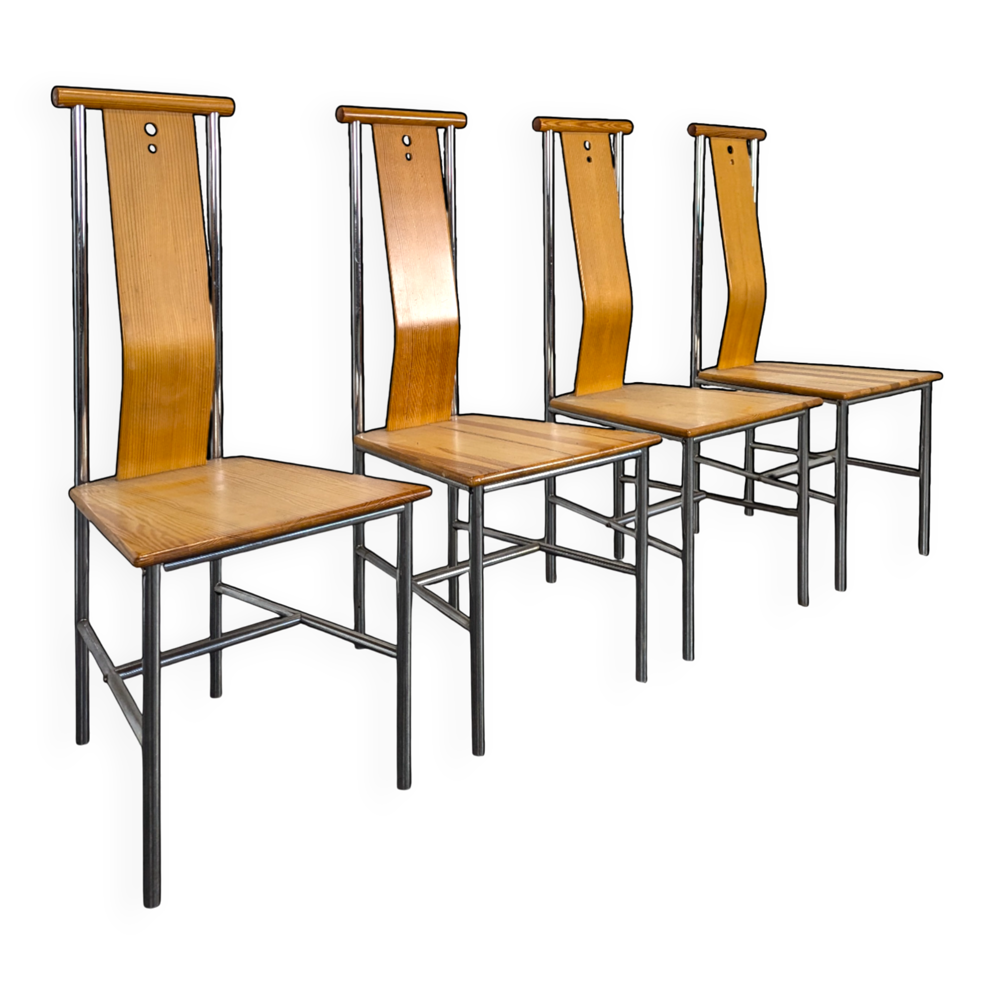 Série de 4 chaises modèle Turku, Carina Karlsson Ikea