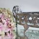English silver table centerpiece