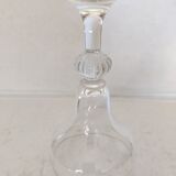 Bougeoir de table en verre classique