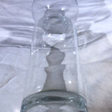 Vase verre transparent