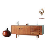 English Sideboard - Solid Elm - 1960