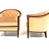 Set de 2 fauteuils "Aristokrat", Bröderna Andersson, Suède, 1960