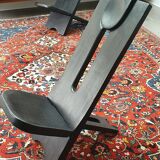 Pair of African palaver chairs