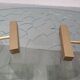 Lampes a contrepoids en laiton France 1960s