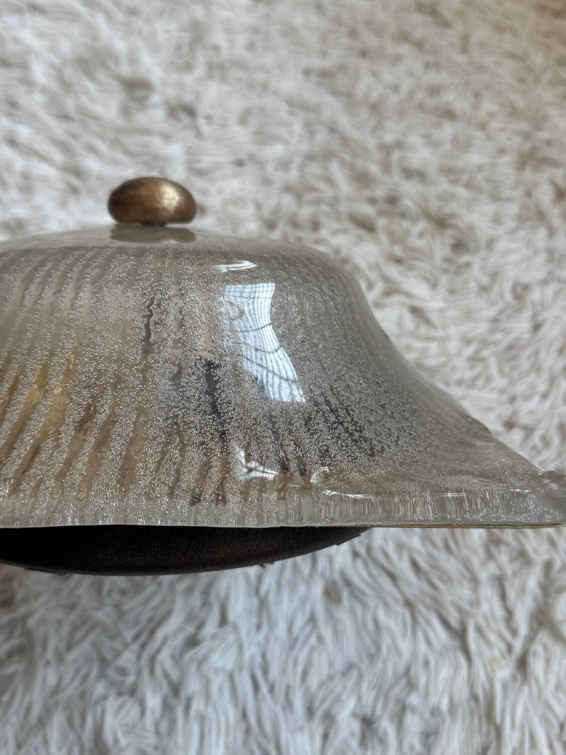 Murano glass wall sconce from the 1970s