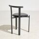 Ensemble de 6 MK9170 CHAISE À CADRE MÉTALLIQUE DE STYLE POSTMODERNE