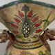 Vase carafe jug baluster ceramic terracotta italy montopoli elephant