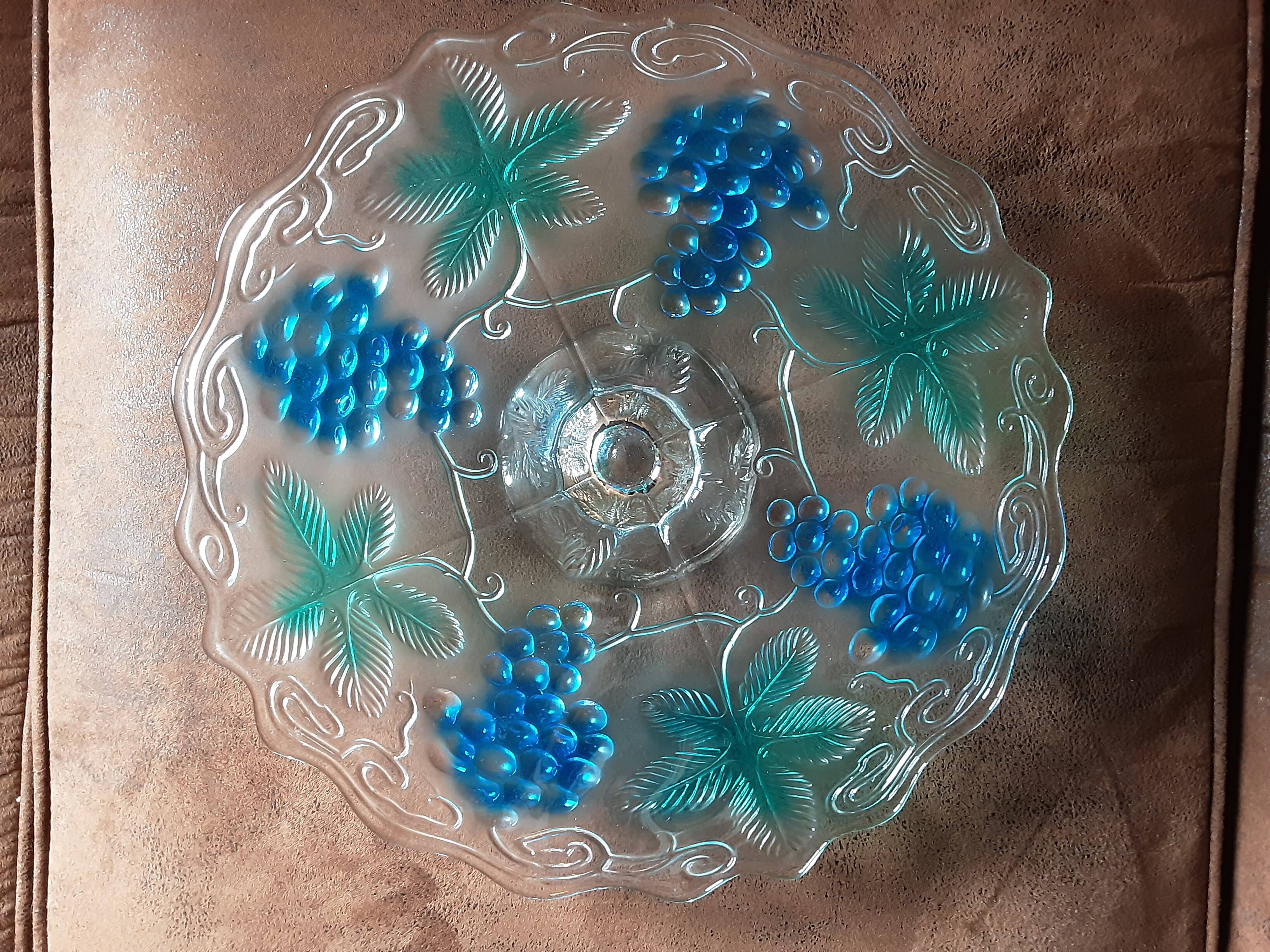 Crystal pedestal dish