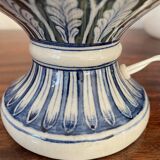 Old Hand-painted ceramic lamp