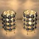 Pair of  Kare design table lamps model 62455 with chromed plastic bubbles