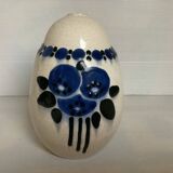Art Deco stencil pattern lamp base