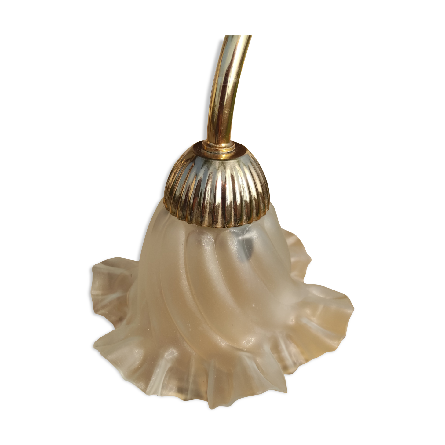 Globe tulipe art déco