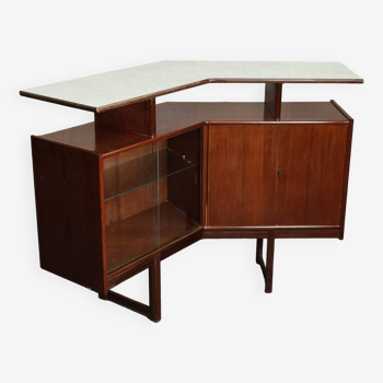 Bar en teck scandinave par Turnidge Angleterre Année 60