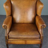 Sheepskin armchair