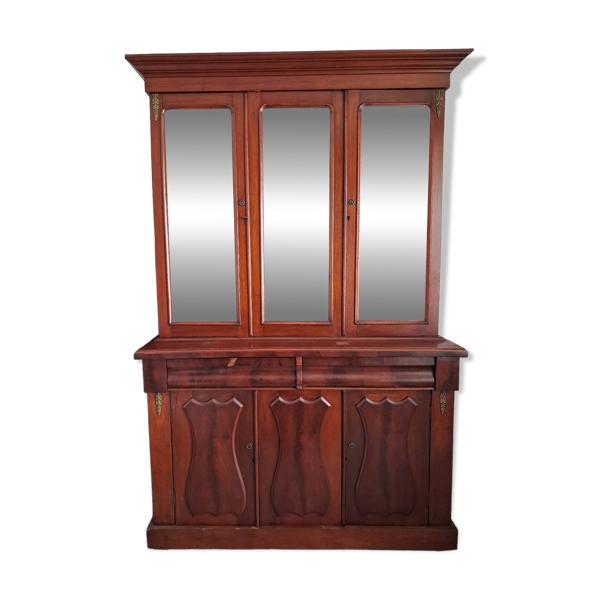 Vitrine anglaise en acajou