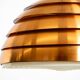 Original 1960s copper slat pendant lamp by Hans-Agne Jakobsson for Markaryd