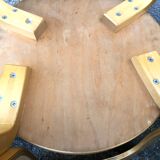 Pair of chair 66 design Alvar Aalto artek edition melaminé white