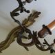 Paire d'appliques en bronze Louis XV
