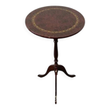 Table d'appoint ronde vintage / table à plantes