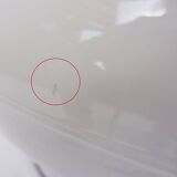 white lacquered "Egg" Lounge Chair