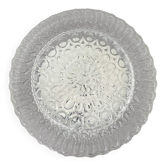 Mid-century round flush mount or wall light, 1970