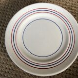 Series of 7 vintage dessert plates