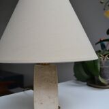 Travertine lamp Fratelli Manelli 60s/70s