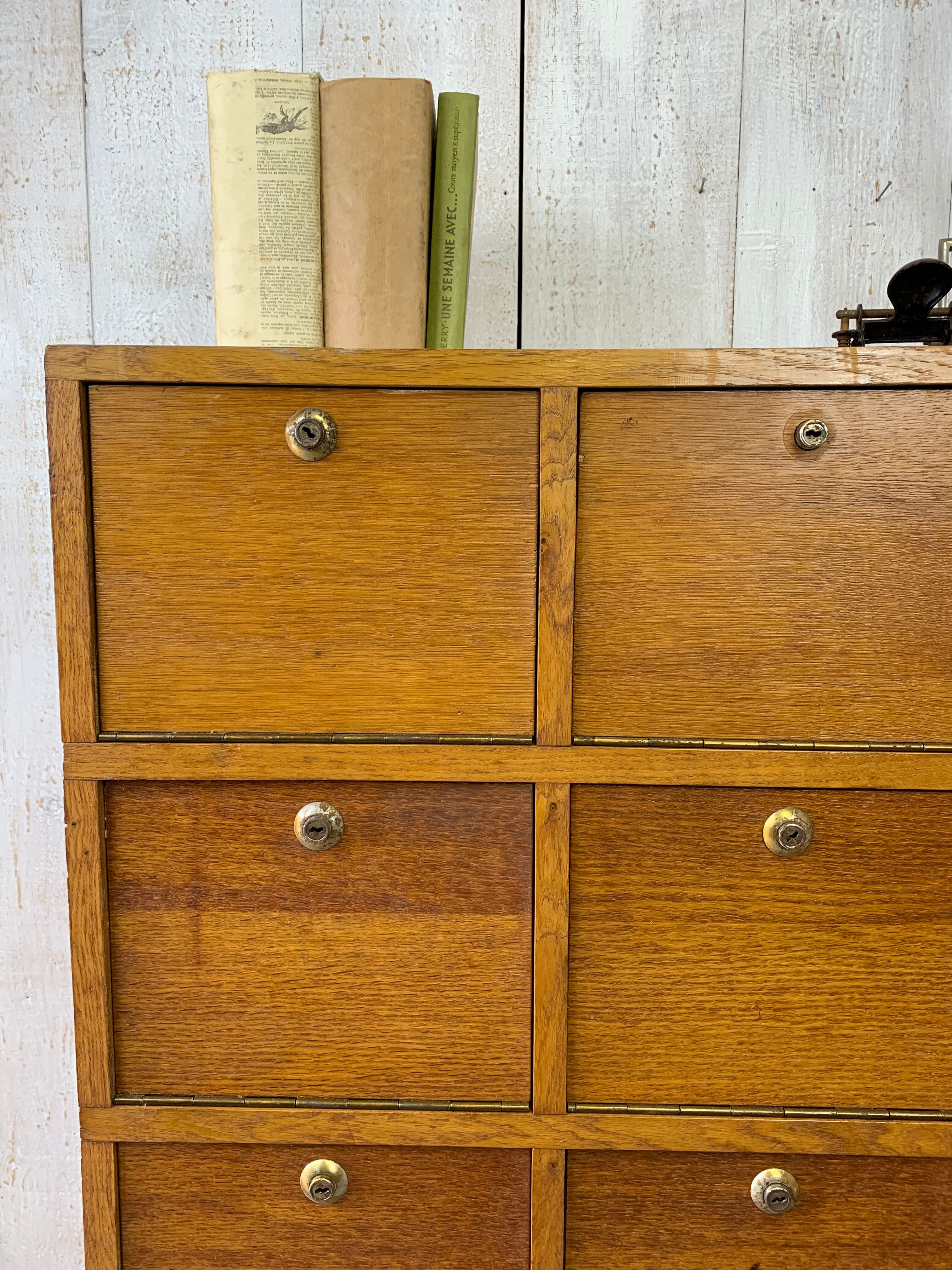 Vintage locker cabinet