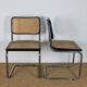 Paire de chaises Marcel Breuer B32