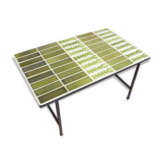 1950s ceramic coffee table