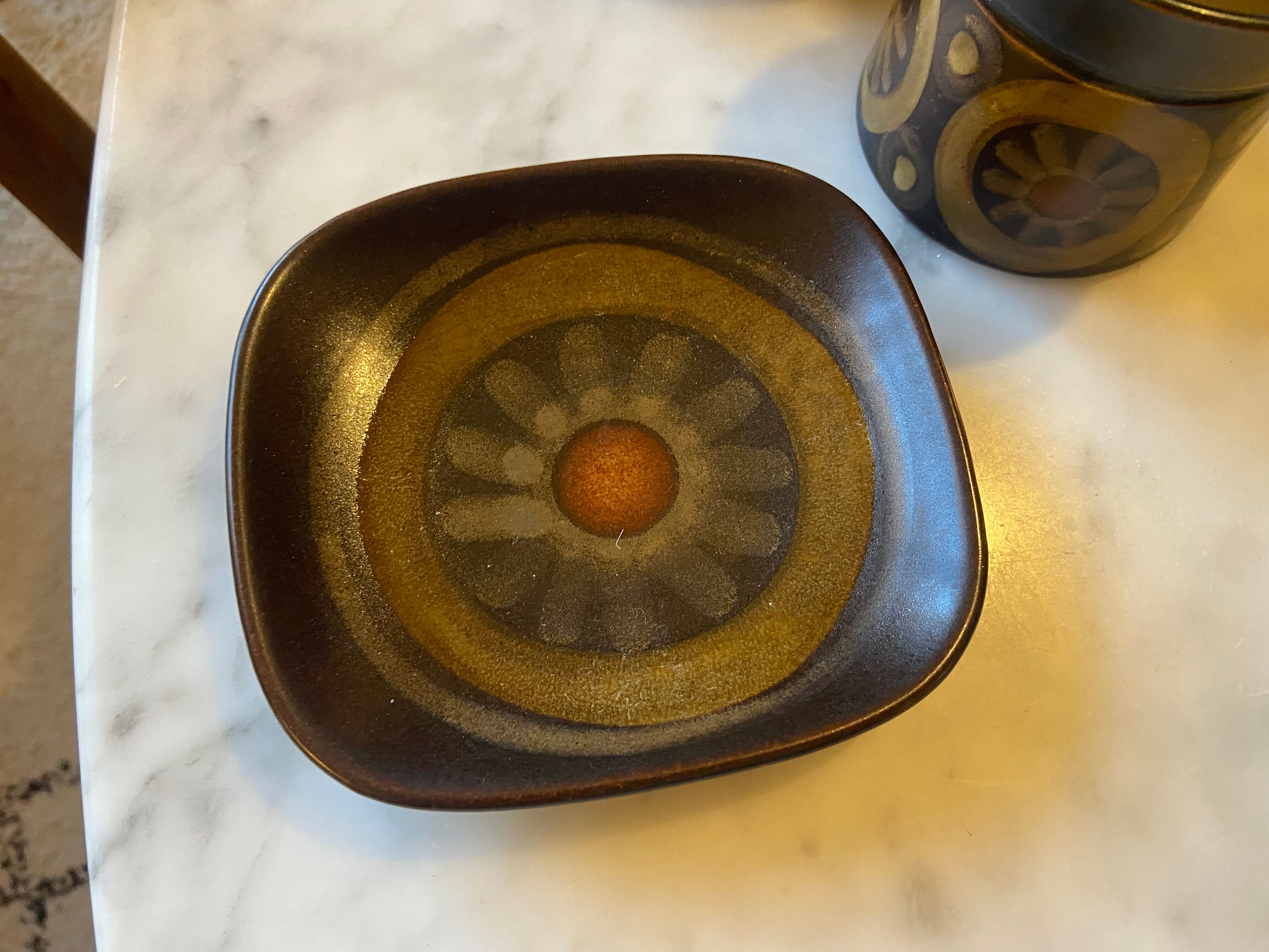 Vintage Denby England Tea Set