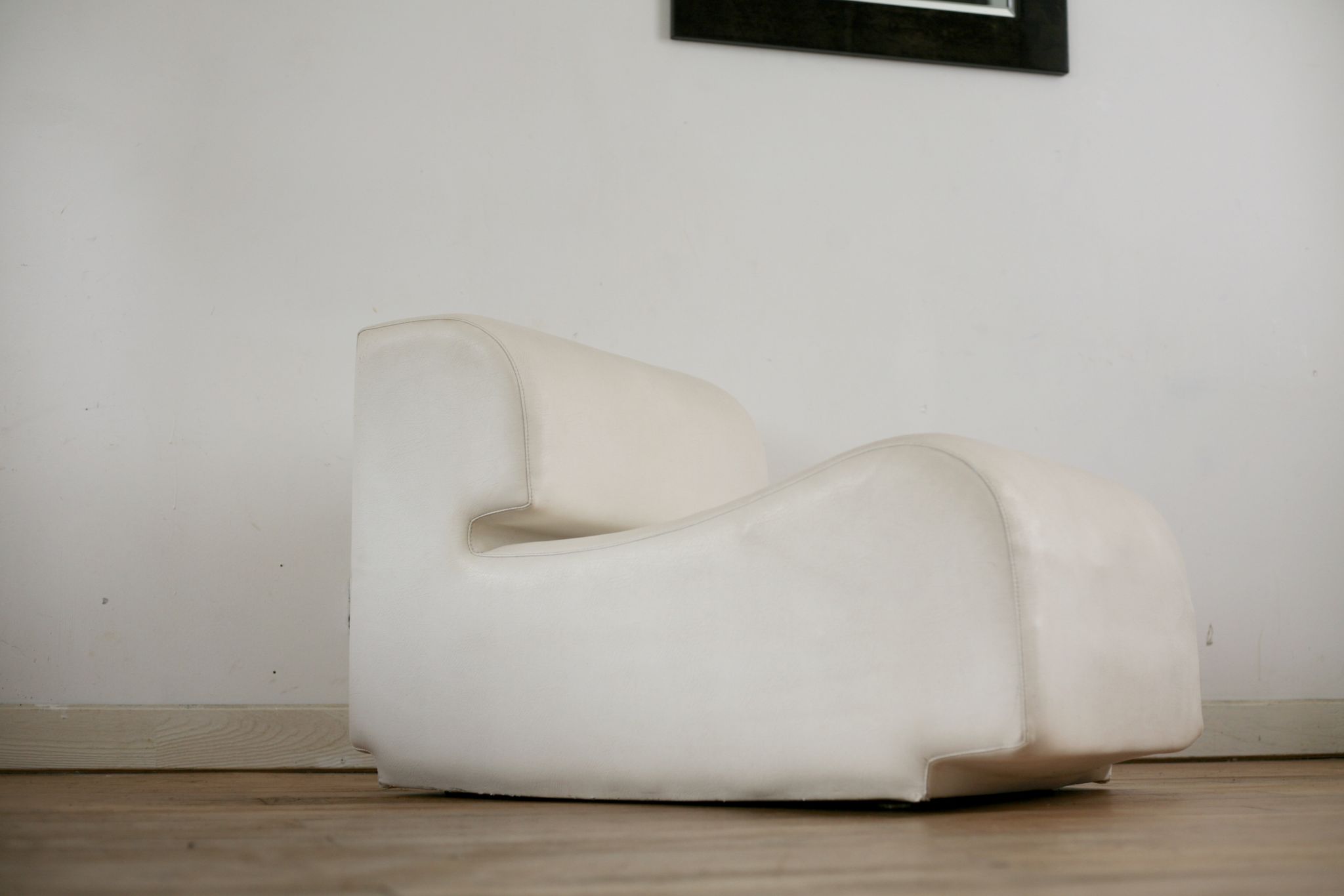 Cini Boeri chair Bobo model Arflex edition International Furniture Broadcast, Italy 1968