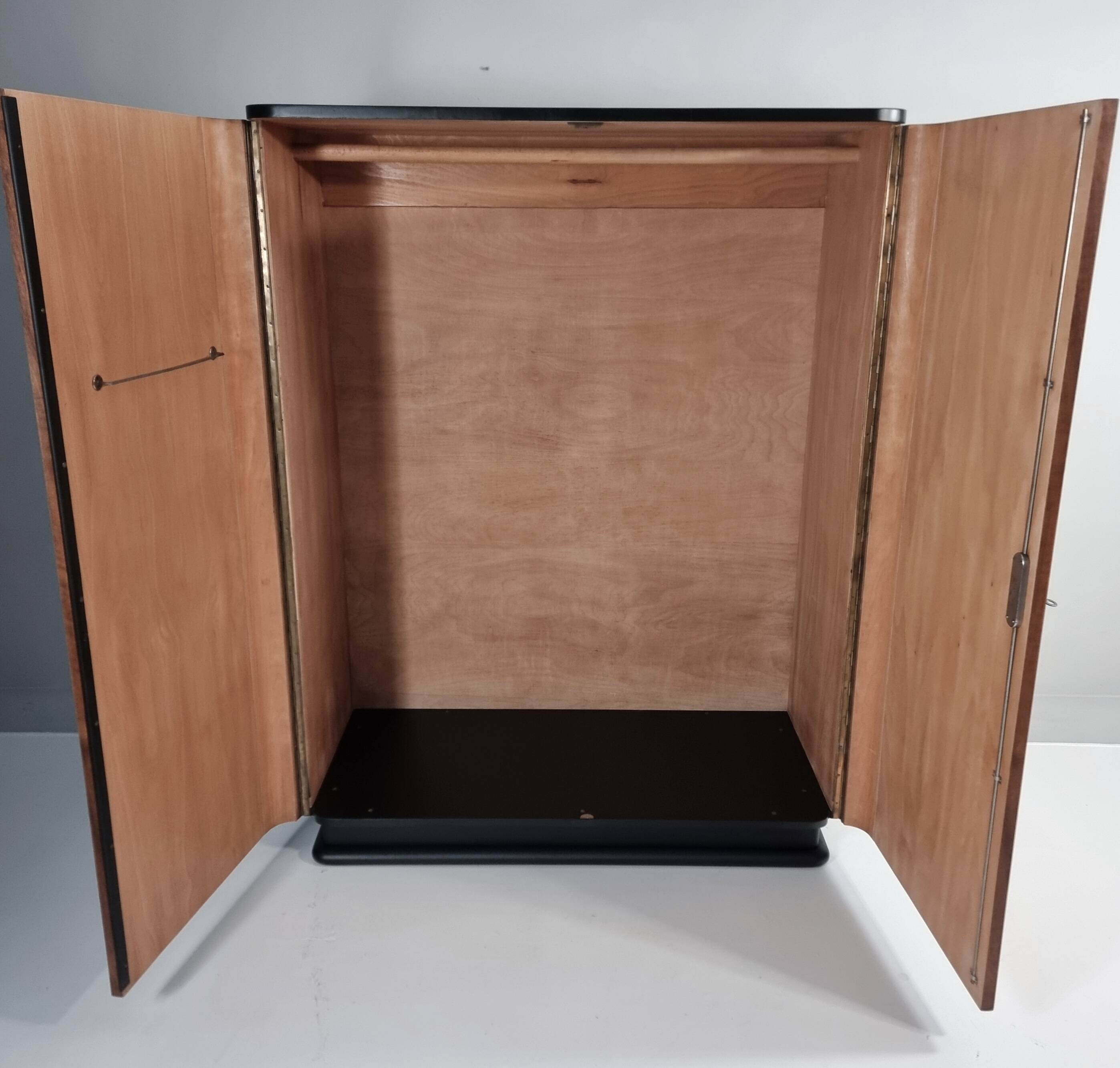 Vintage Walnut Wardrobe, 1960s