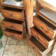 Paire de commodes vintage