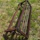 Vintage 1940s bistro wall coat rack
