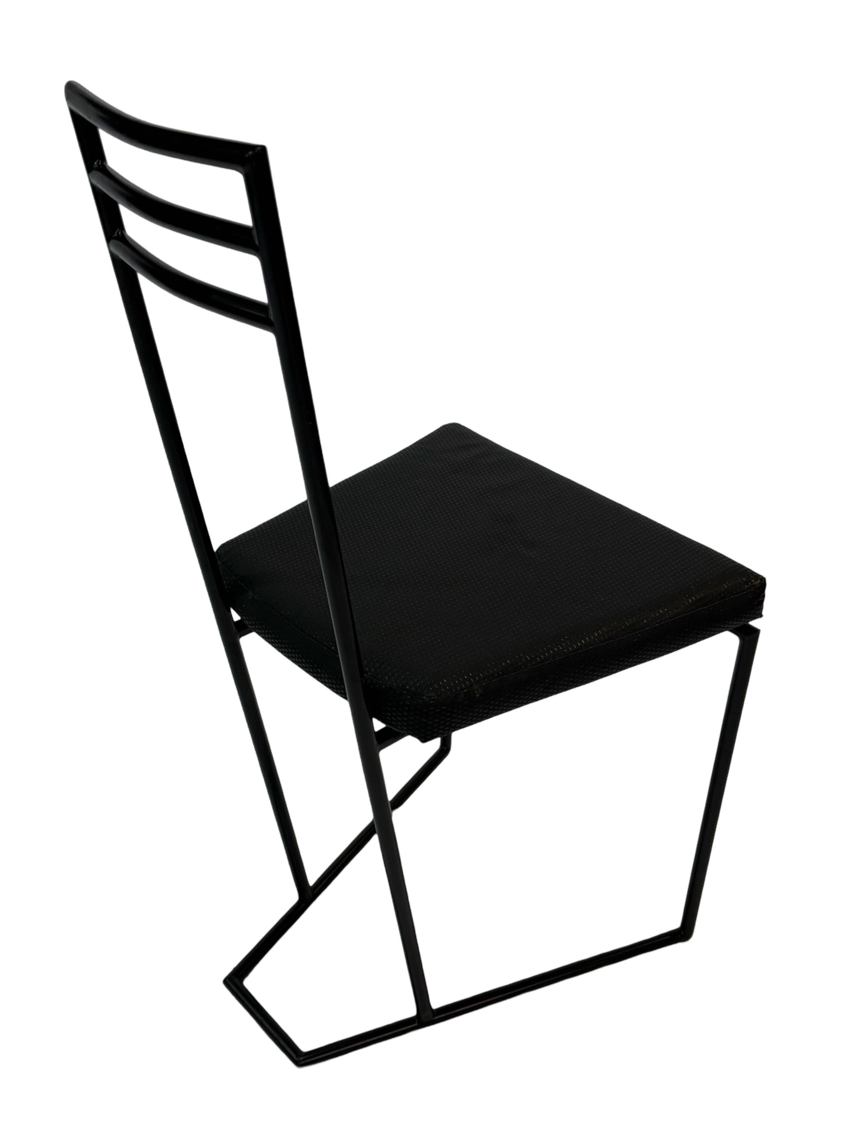 Vintage chair minimalist design 80's