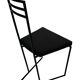 Vintage chair minimalist design 80's