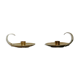 Pair of Swedish mid-century candlestick holders by Skutuna
