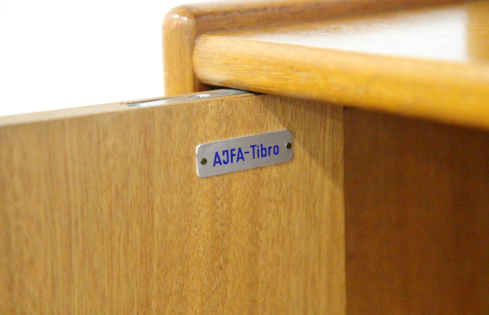 Scandinavian teak library, Afja, Tibro, Sweden, 1960