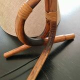 Rattan lamp