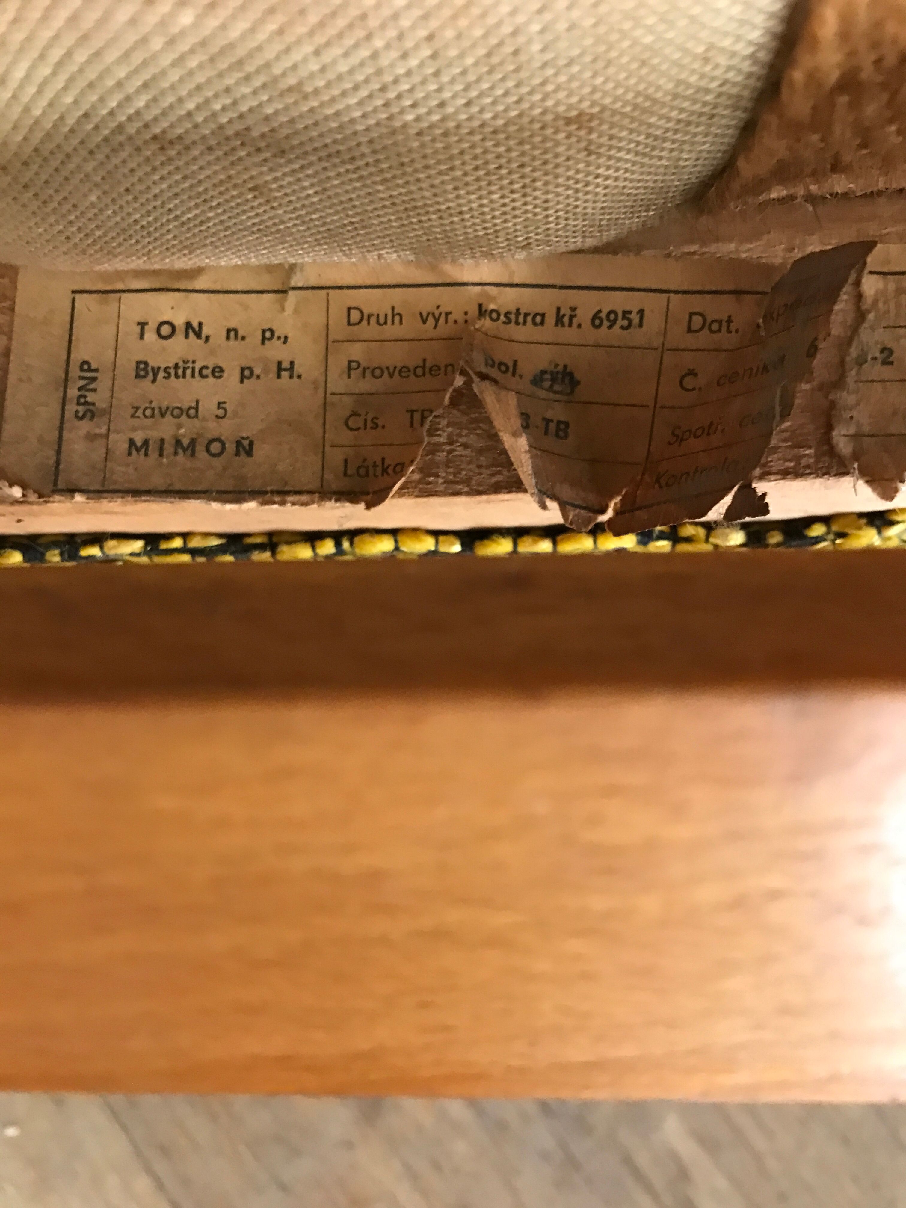 Vintage armchair Thonet