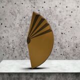 Miroir mural exclusif 'Ventaglio' de Giuseppe Raimondi pour Cristal Art Torino, années 80