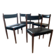 4 Danish design chairs from the 1960s