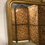 Large mirror Louis XVI style, XIXth 92x164cm