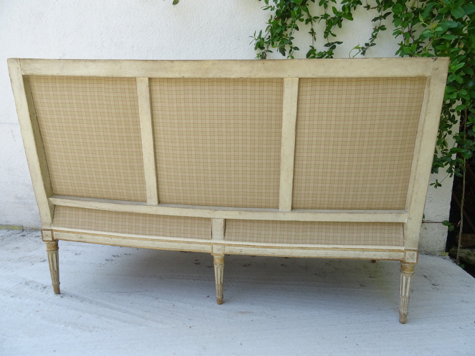 Louis XVI bench of the 19th century