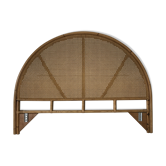 Headboard rattan and caning