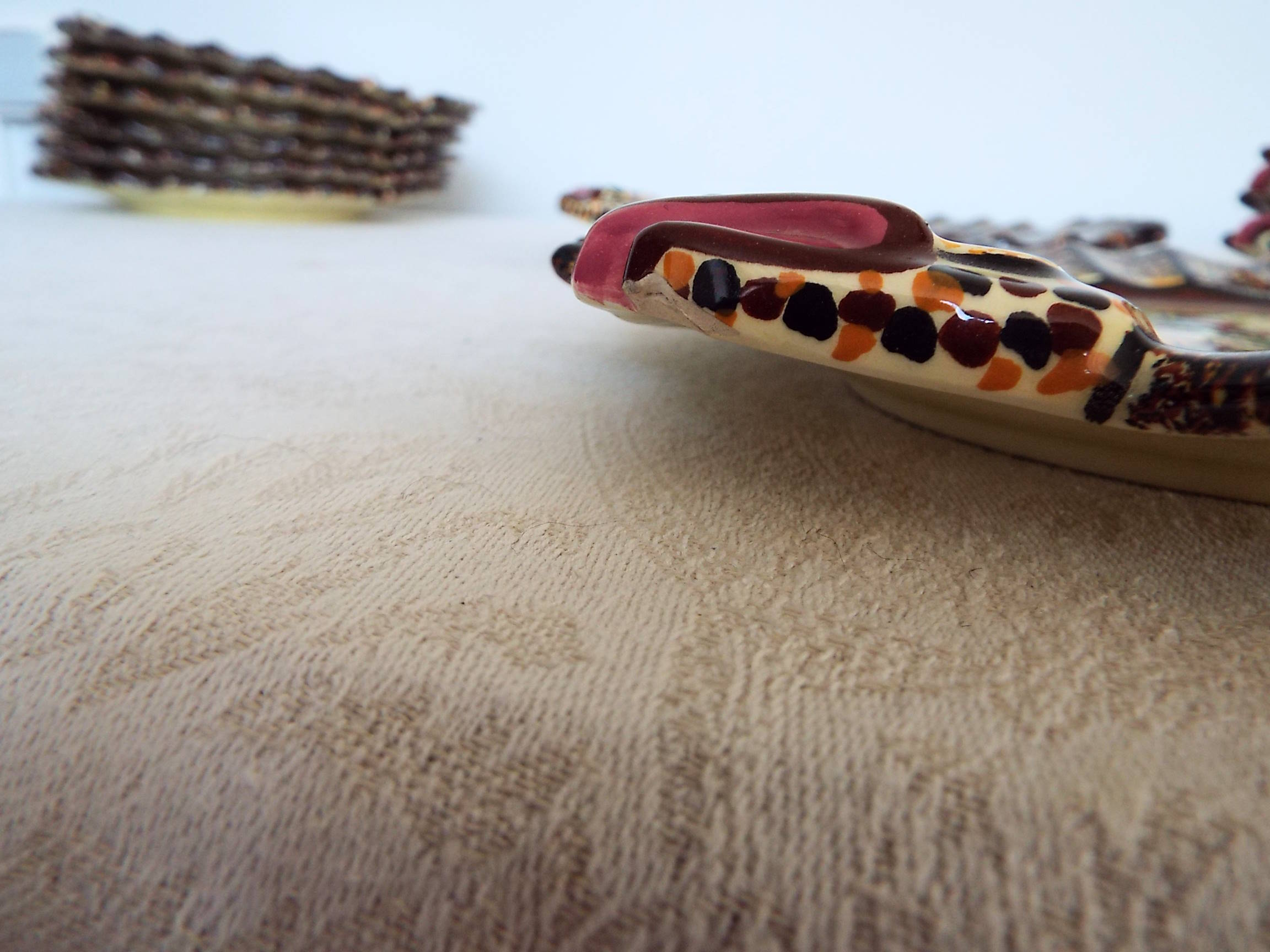 Set of 6 plates Quimper Henriot