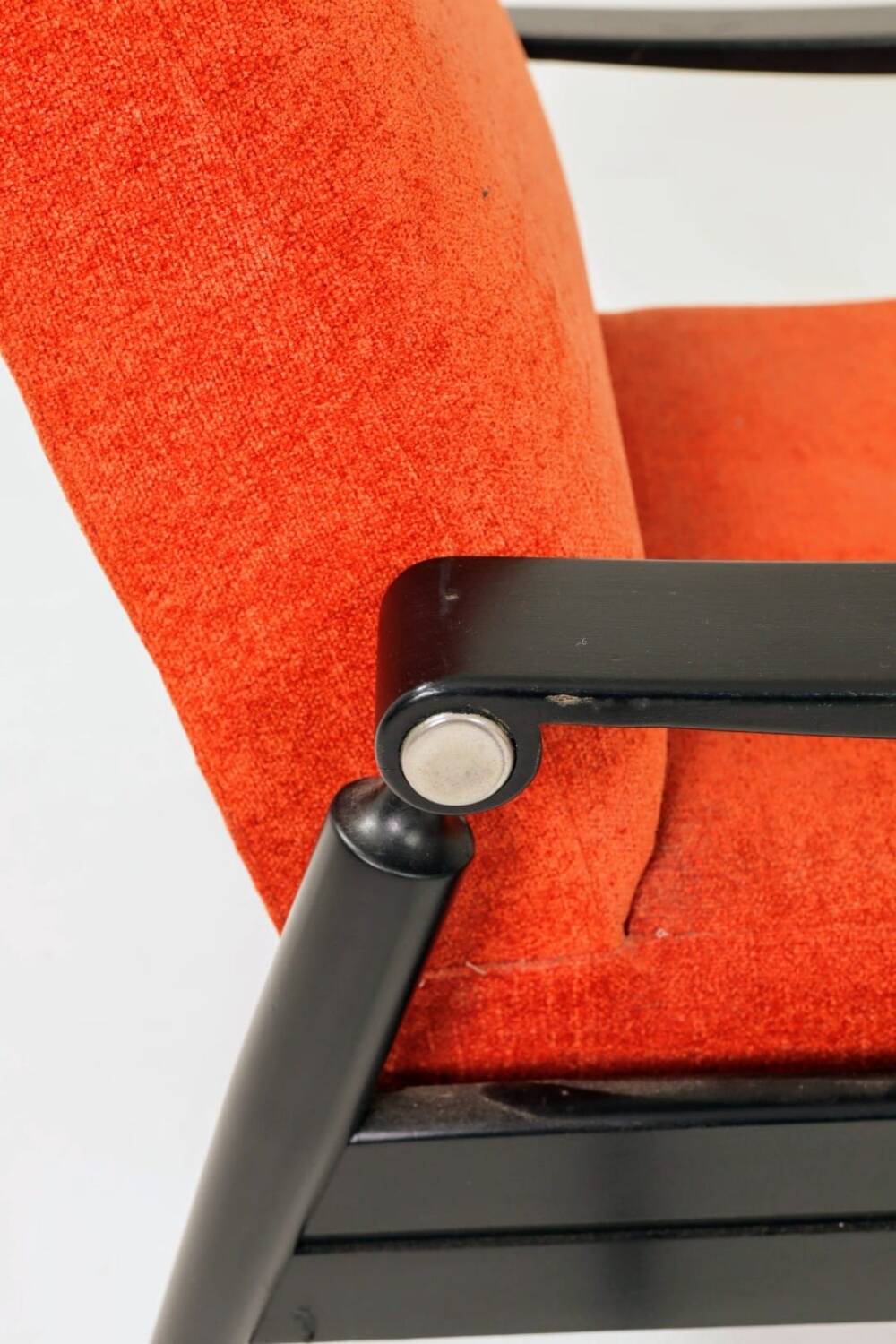 Set two Mid Century Armchairs, Reclining function, Original Condition