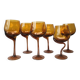 Verres à pieds design vintage